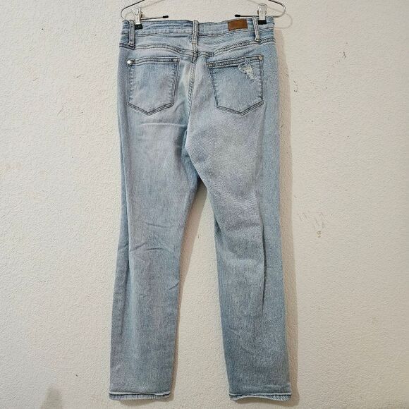 Judy Blue Brittany Mid-Rise Destroyed Boyfriend Jeans - Picture 3 of 11